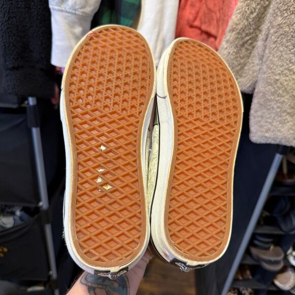 Vans Sk8-Hi Desert Skulls Grape Leaf & White Skate Shoes Unisex M=9 W=10.5 - Picture 7 of 9